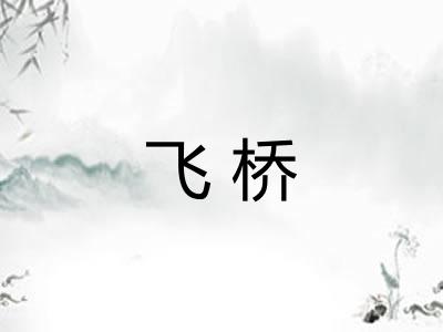 飞桥 飞桥
