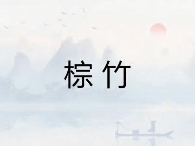 棕竹 棕竹