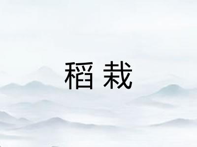 稻栽