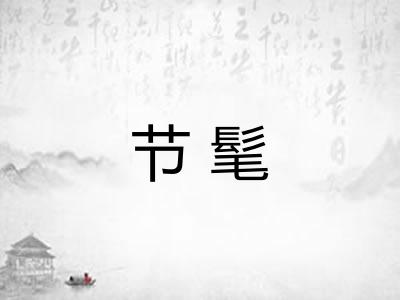 节髦 节髦