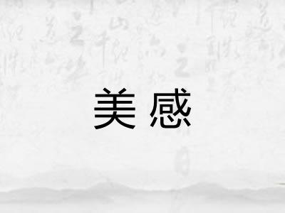 美感 美感