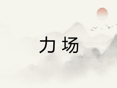 力场 力场