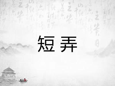 短弄