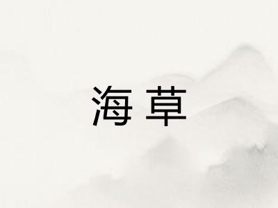 海草 海草