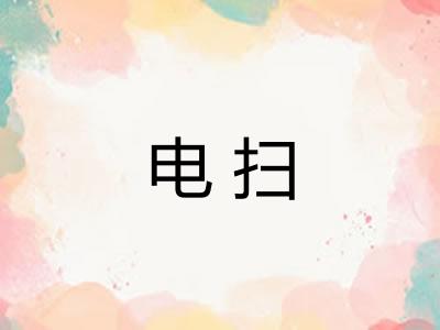 电扫 电扫