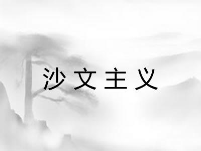 沙文主义 沙文主义