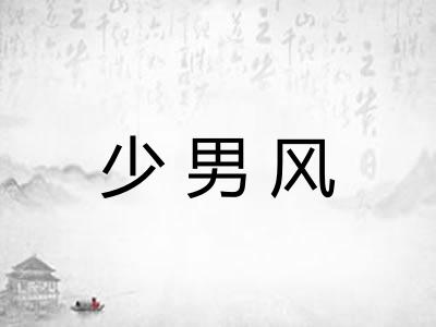 少男风