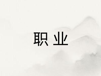 职业 职业