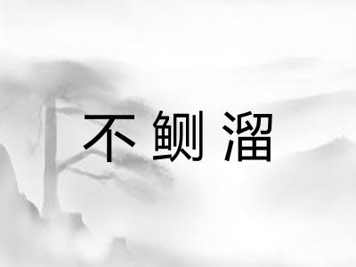 不鲗溜