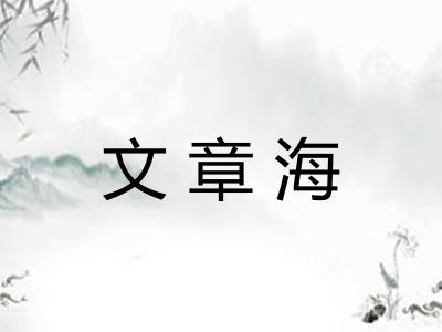 文章海