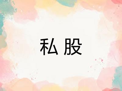 私股 私股