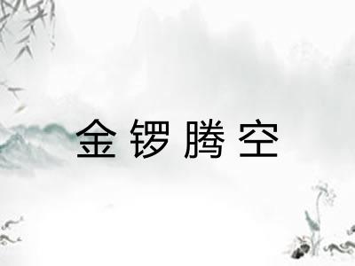 金锣腾空 金锣腾空