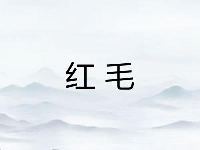 红毛 红毛