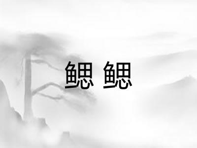 鳃鳃 鳃鳃