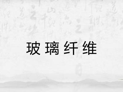 玻璃纤维