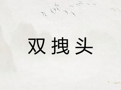 双拽头