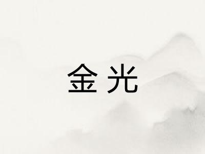 金光 金光