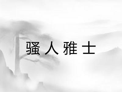 骚人雅士 骚人雅士