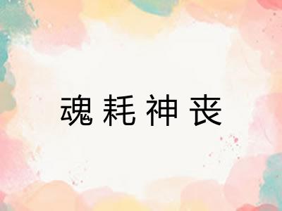 魂耗神丧 魂耗神丧