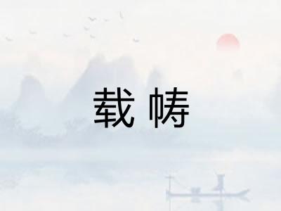 载帱