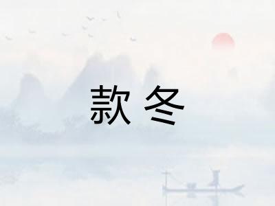 款冬 款冬