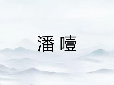 潘噎